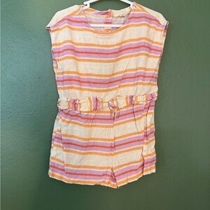 Jessica Simpson Girls Striped Romper – Size 2T